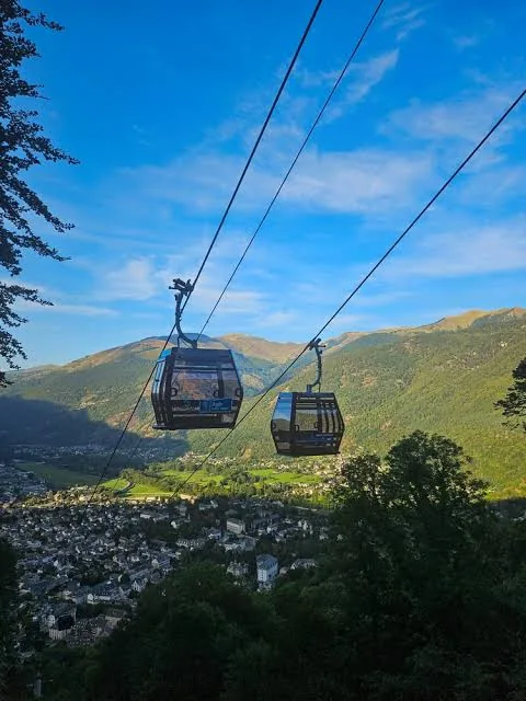 El teleférico de Superbagnères — Luchon