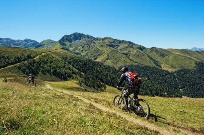Descenso en BTT — Luchon